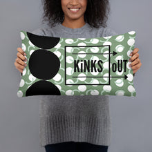 Load image into Gallery viewer, Double Design K.O. Pillow- 20&quot; x 12&quot;
