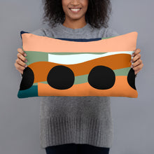 Load image into Gallery viewer, Double Design K.O. Pillow- 20&quot; x 12&quot;
