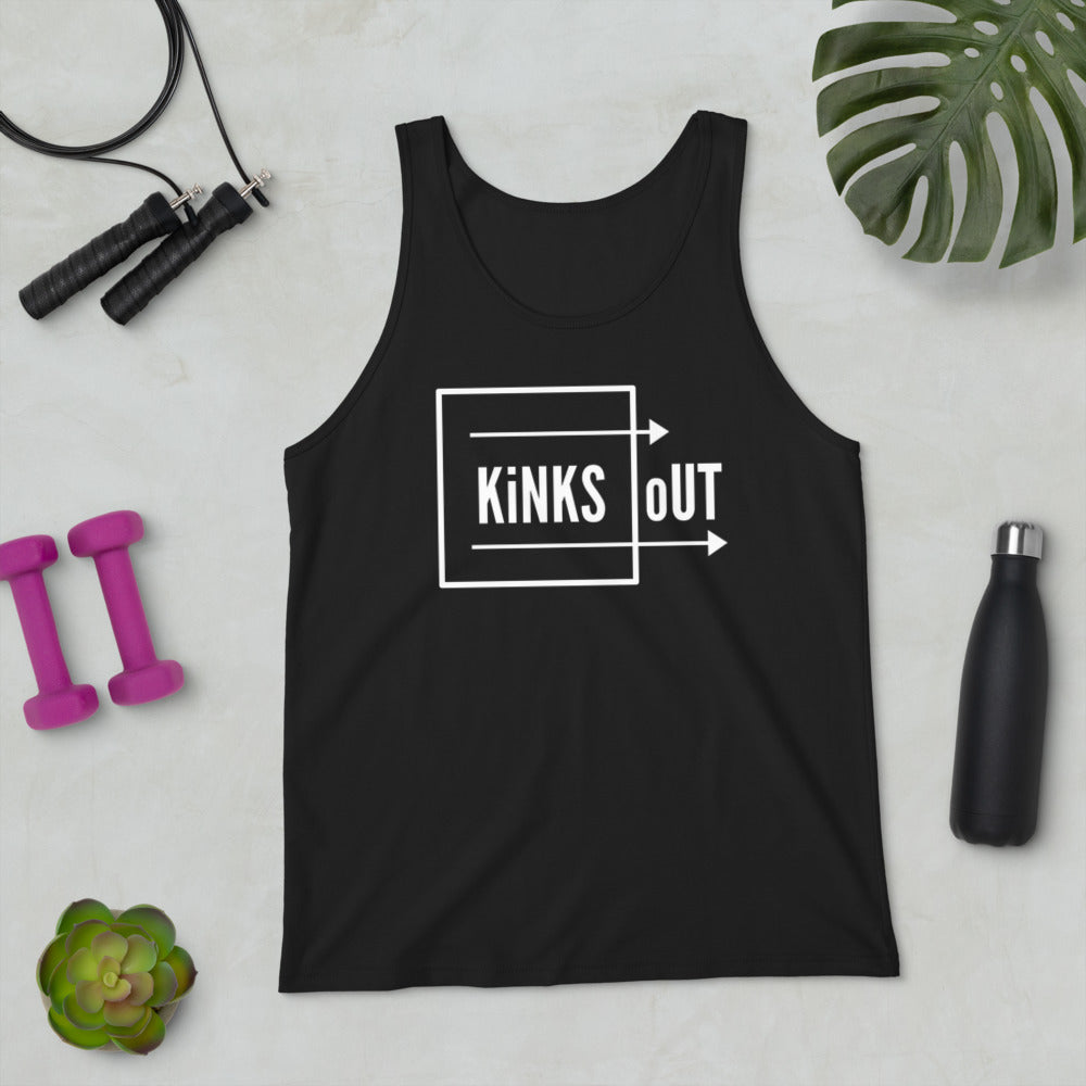 K.O. Unisex Classic Tank- Black